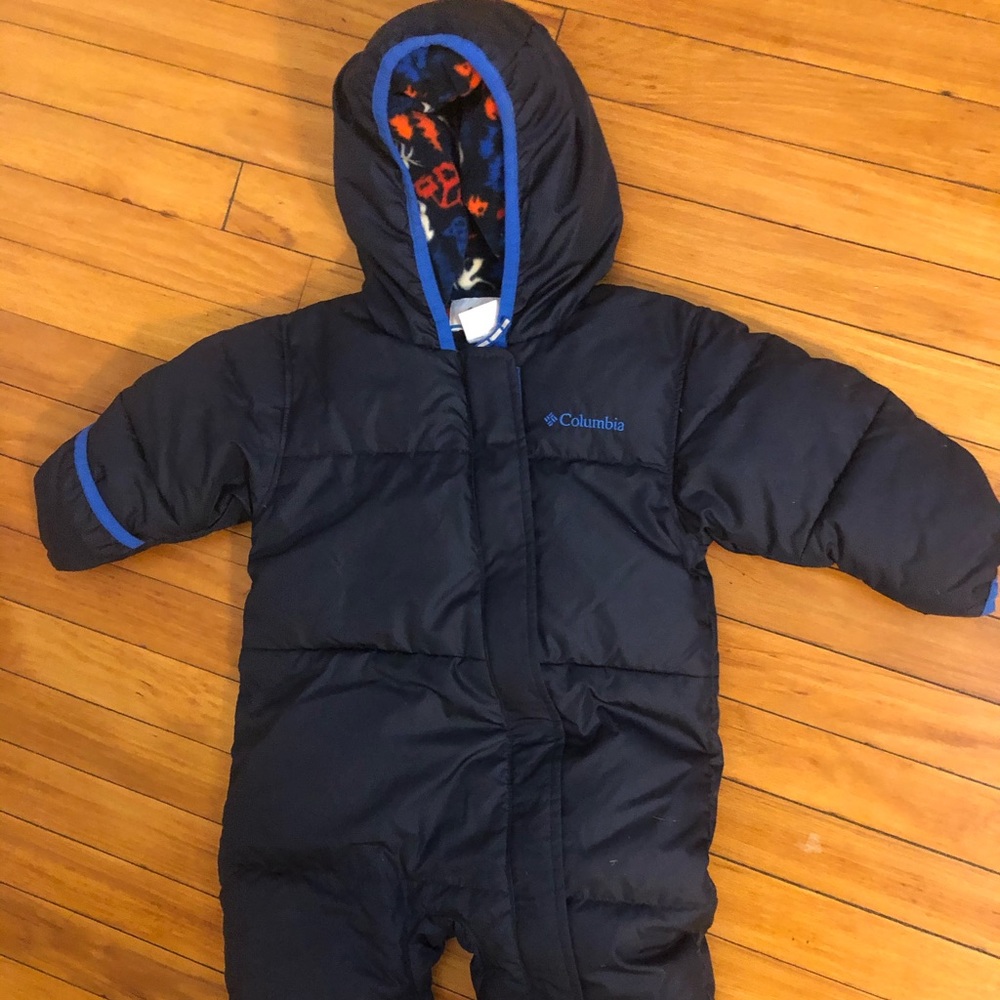 Columbia 6-12 m baby snowsuit